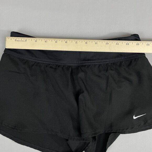 Nike Dri-Fit Running Short Women's Small Black Athleisure Workout Activewear - Picture 4 of 9